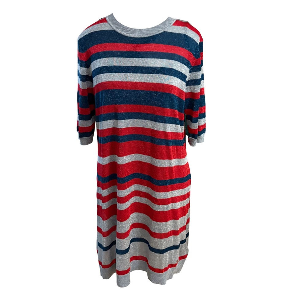 TED BAKER Striped Knit Dress Size 4 USβ 10